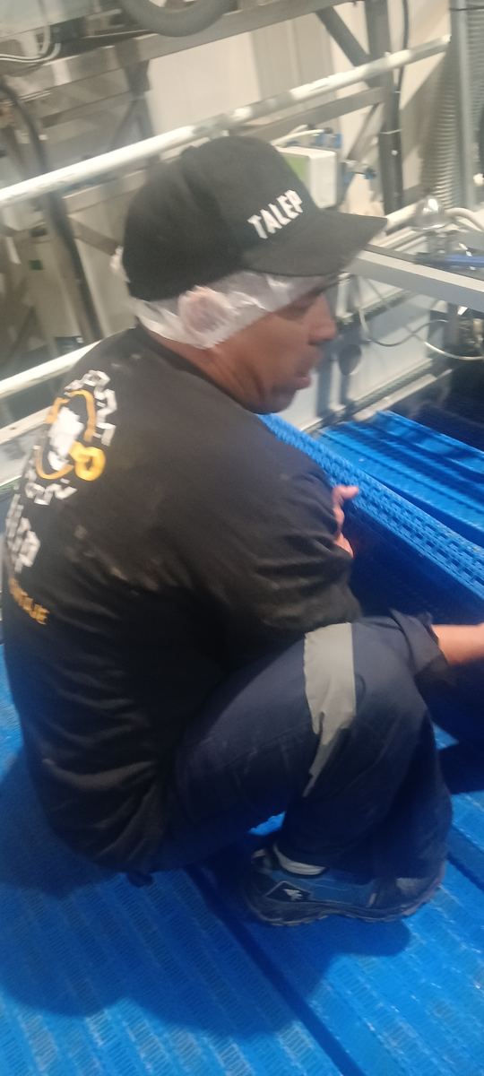 Trabajo de soldadura en terreno — caso 45